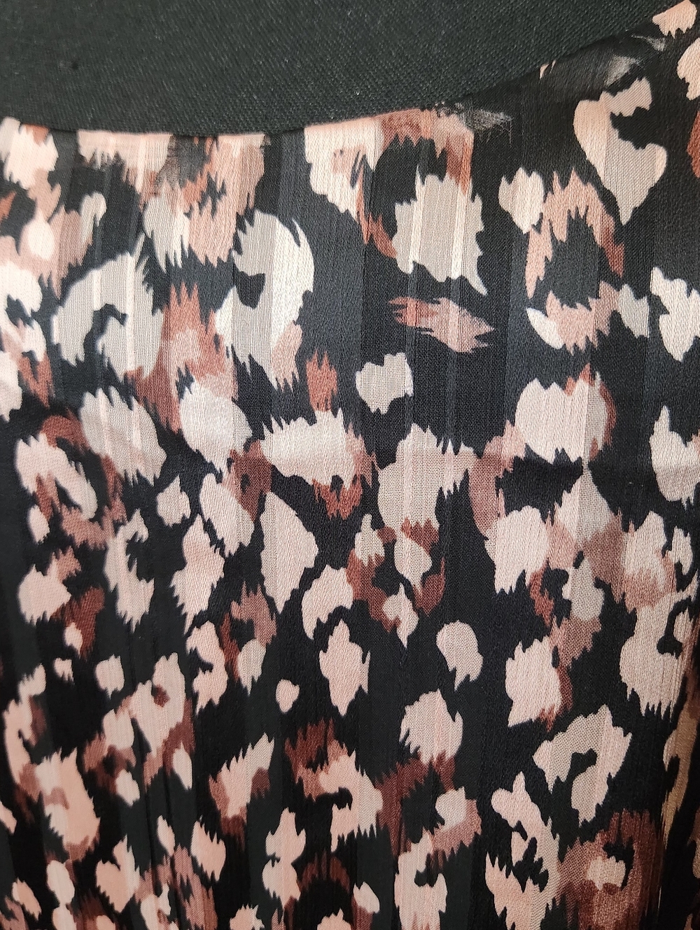 Tyche Pink and Black Leopard Print Cami. NWT - Picture 3 of 7